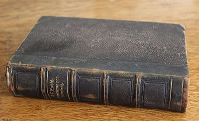 German Leatherbound Book