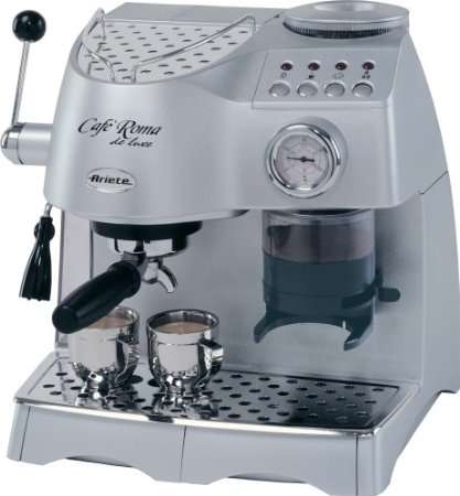 Ariete Cafe Roma Deluxe Espresso / Cappuccino Maker - WORTH R6500