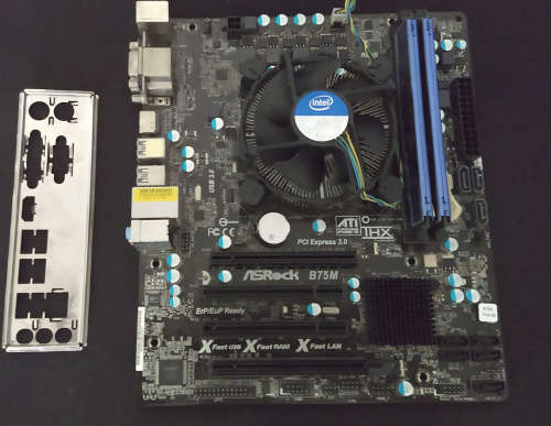 Intel i5 3450 + Asrock B75 + 8GB DDR3