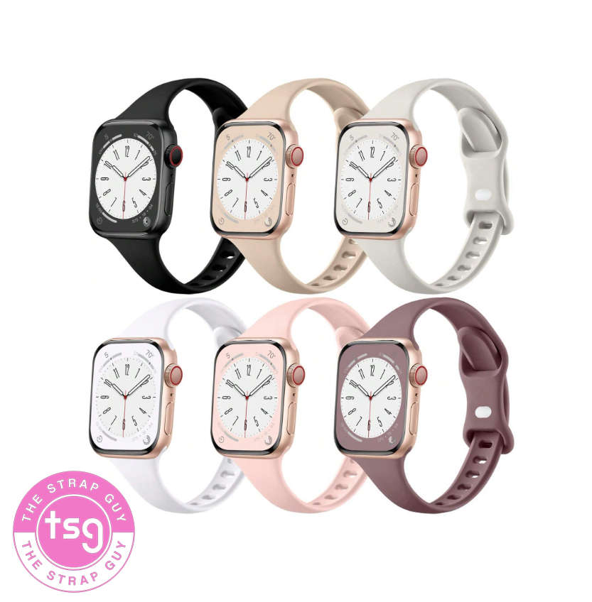 Watch Band compatible with Apple watch 42mm to 49mm - White