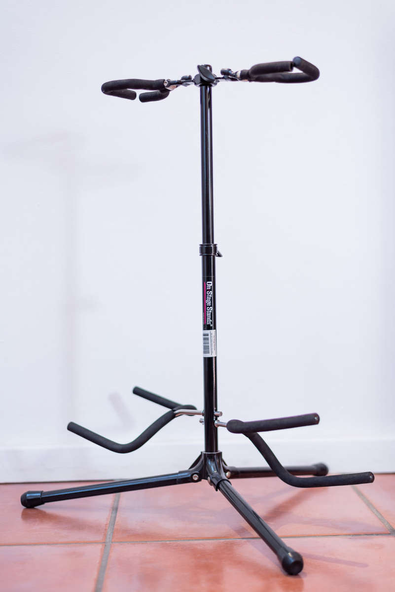 Guitar Stand - Holds Two Guitars