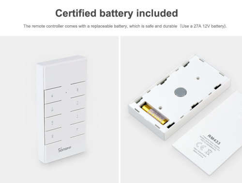 Sonoff RM433 Controller + Base