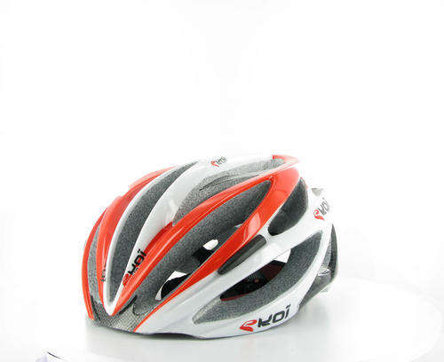 Ekoi Carbon LTD Red White Helmet