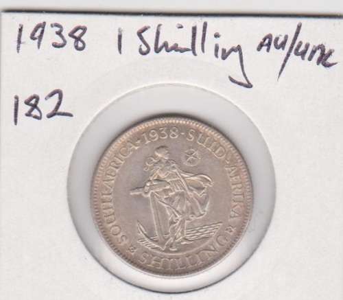 1938 Union Shilling  AU / UNC  Starting @ R1