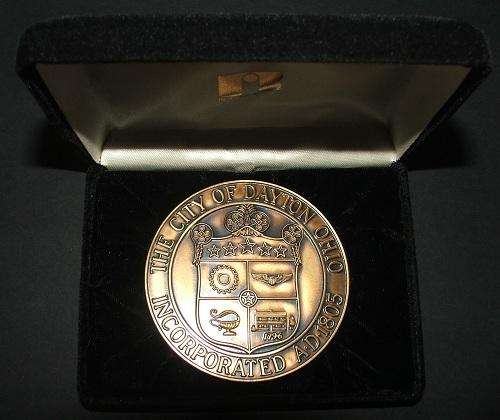 The City Of Dayton Ohio - Incorporated A-D-1805 -  ''Stunning Medal'' - weigth 150g - size 69mm