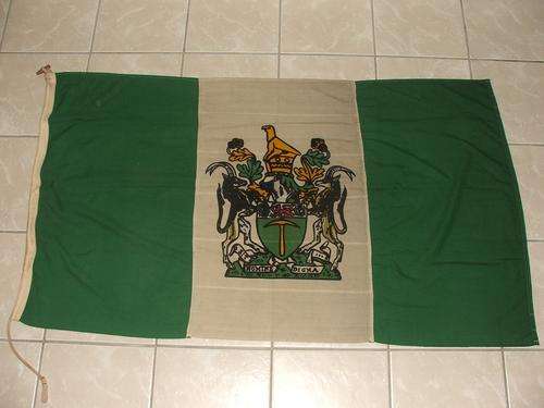 Rhodesia Flag - (Green & White)