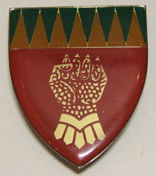 7 LIGHT ANTI AIRCRAFT REGIMENT SHOULDER FLASH 3 PINS