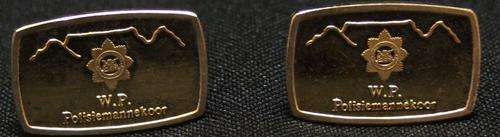 WP. POLISIEMANNEKOOR CUFFLINKS