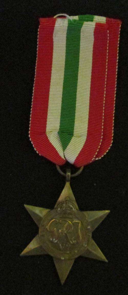 The Italy Star Full Size  No Name