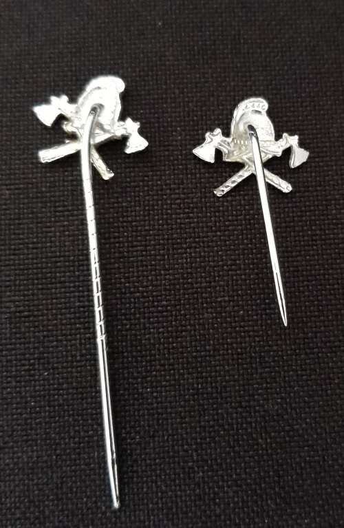 SAAF 2 x Firefighters Lapel Pins       B11