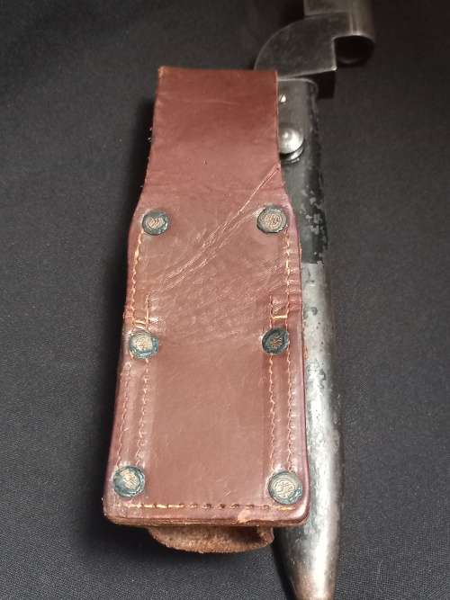 WW2  M49 Bayonette With Scabbard and Frog