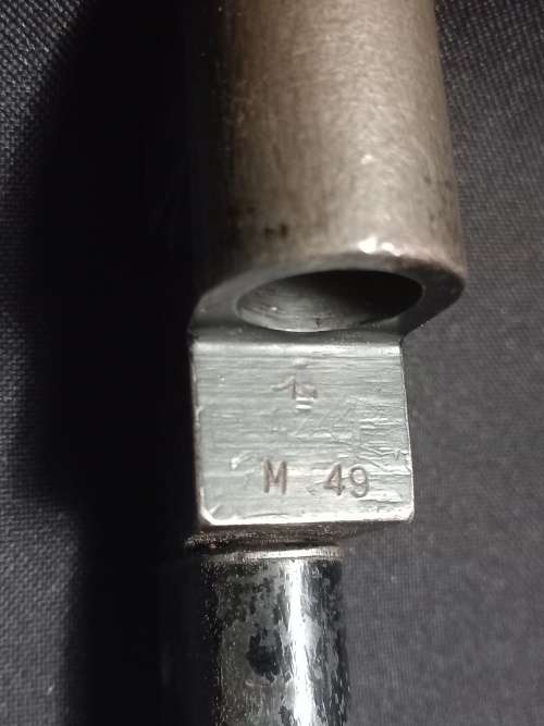 WW2  M49 Bayonette With Scabbard and Frog