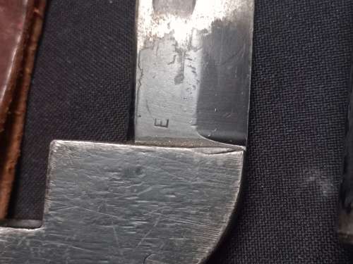 WW2  M49 Bayonette With Scabbard and Frog