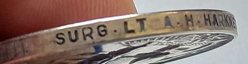 WW1 - Rare Medal Group to a `Surgeon / Lieutenant` A.H HARKNESS  Royal Navy   ` WoW `