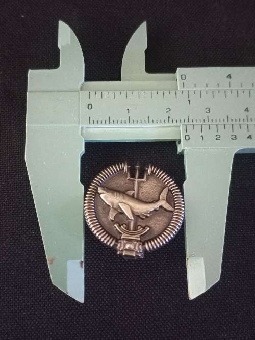 Recce Attack Diver Qualification Mess Dress Badges Class 1 and Class 2  + Gold ( Gold Not Issued )