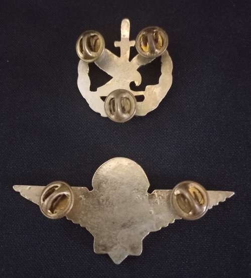 South African Police Special Task Force Operators Badge + Parachute Wings Badge Combo    RR26