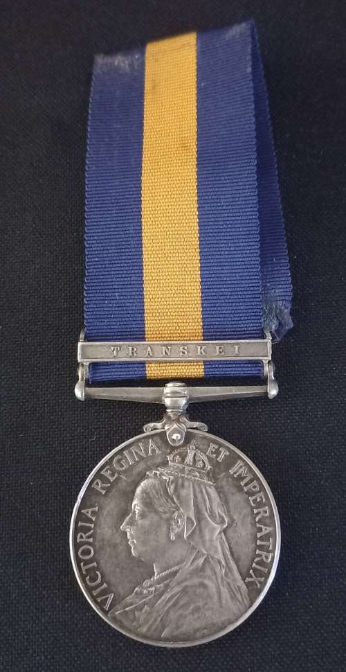 Cape Of Good Hope General Service Medal With  TRANSKEI Clasp   To: SAPPR  F.L. GAUM. C.T. VOL. ENGRS