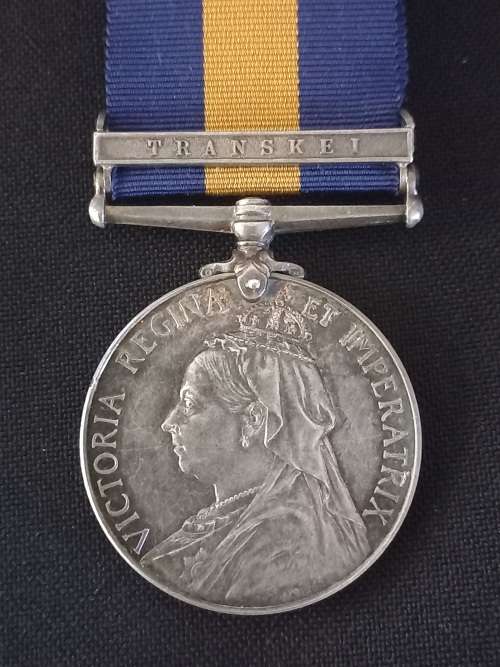 Cape Of Good Hope General Service Medal With  TRANSKEI Clasp   To: SAPPR  F.L. GAUM. C.T. VOL. ENGRS