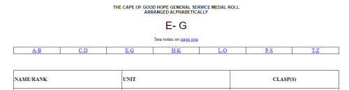 Cape Of Good Hope General Service Medal With  TRANSKEI Clasp   To: SAPPR  F.L. GAUM. C.T. VOL. ENGRS