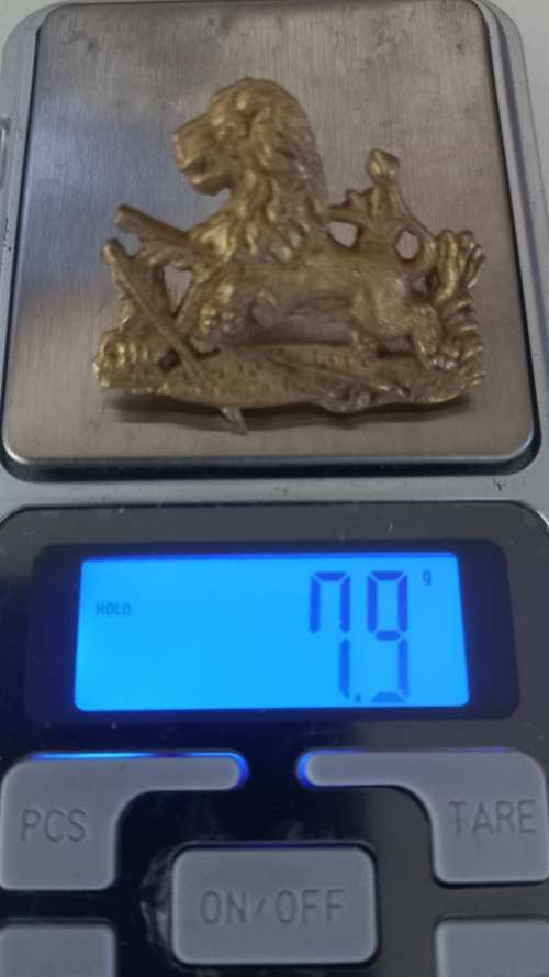 Rhodesian British South African Police  Collar Badge 1949 - 1971`s       T6