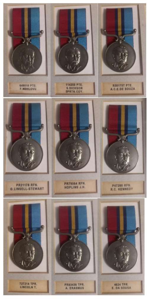 Rhodesian General Service Medal Collection  Professionally Framed   `` See Photo`s ``