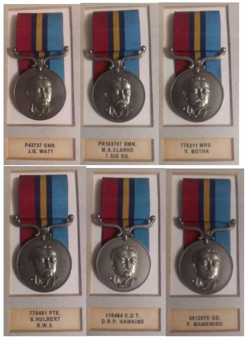 Rhodesian General Service Medal Collection  Professionally Framed   `` See Photo`s ``