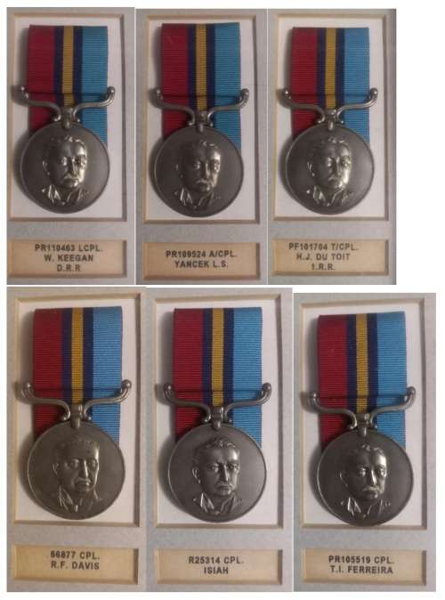 Rhodesian General Service Medal Collection  Professionally Framed   `` See Photo`s ``