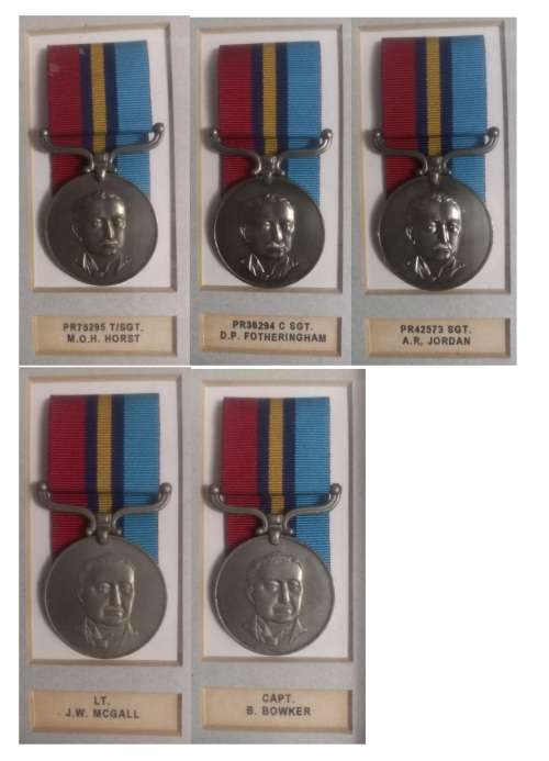 Rhodesian General Service Medal Collection  Professionally Framed   `` See Photo`s ``