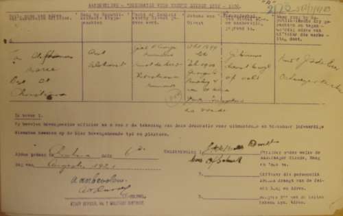 Father & Grandson Medals - DTD,ABO, Troue Diens 10Years-Grandson General Service Medal + Miniature