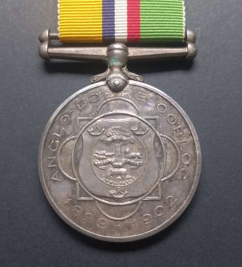 Boer War - ABO Medal Awarded To  BURGER J.C. POTGIETER                No.5