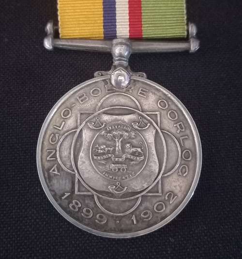 Boer War - ABO Medal Awarded To   BURGER G.J. DE JAGER               No.7