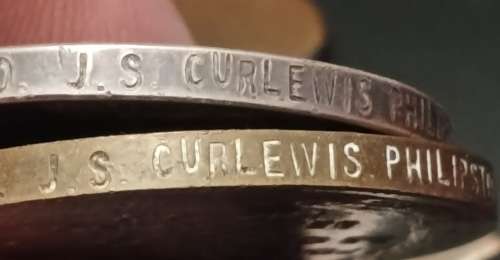 WW1 Medal Trio Awarded To: 2ND C/W.O. J.S. CURLEWIS PHILIPSTOWN CDO                            No.23