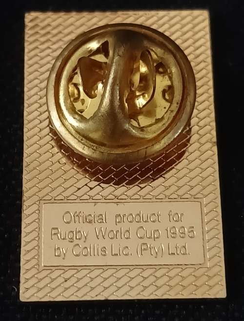 SA Rugby World Cup 1995 Pin Badge             V59