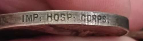 Boer War -  QSA Medal Awarded To:  ORDERLY C. BAXTER. IMP: HOSP. CORPS.      No.23