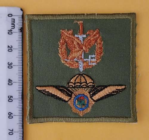 SAPS Task Force Cloth Embroidered Badge                                M6