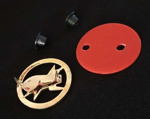 SADF Explosive Ordinance Disposal  Breast Badge Size: 30mm Diameter In Original Package        O12