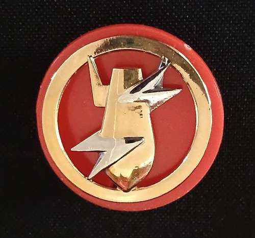 SADF Explosive Ordinance Disposal  Breast Badge Size: 30mm Diameter In Original Package        O12