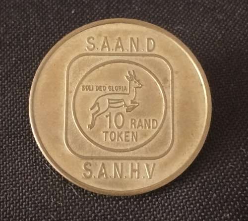 S.A.A.N.D 10 RAND TOKEN S.A.N.H.V                    O81