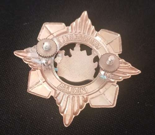 KWANDEBELE POLICE CAP BADGE                      F49