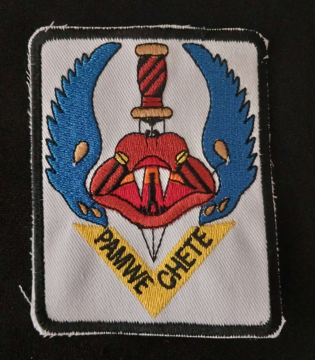 5 RECCE REGIMENT PAMWE CHETE TRACKSUIT BADGE        F167