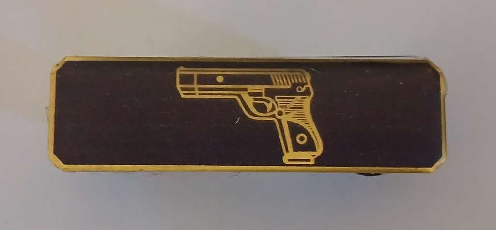 Special Police Unit Gauteng ---  PISTOL Badge   ( Note Pins Repaired )                     F206