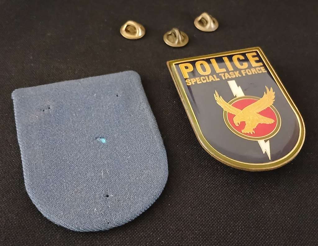 Police Special Task Force Metal Pocket Flash         F210