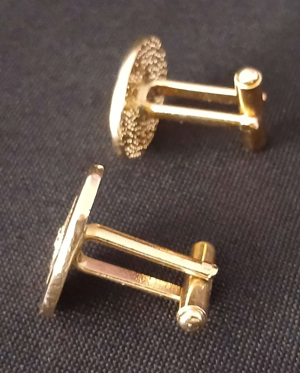 South African Police Early Type Cufflinks                             F229