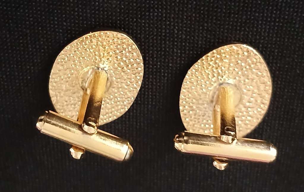 South African Police Early Type Cufflinks                             F229