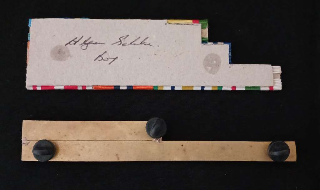 SAP MEDAL RIBBON BARS ( ONE BID FOR THE 2 BARS )           K3