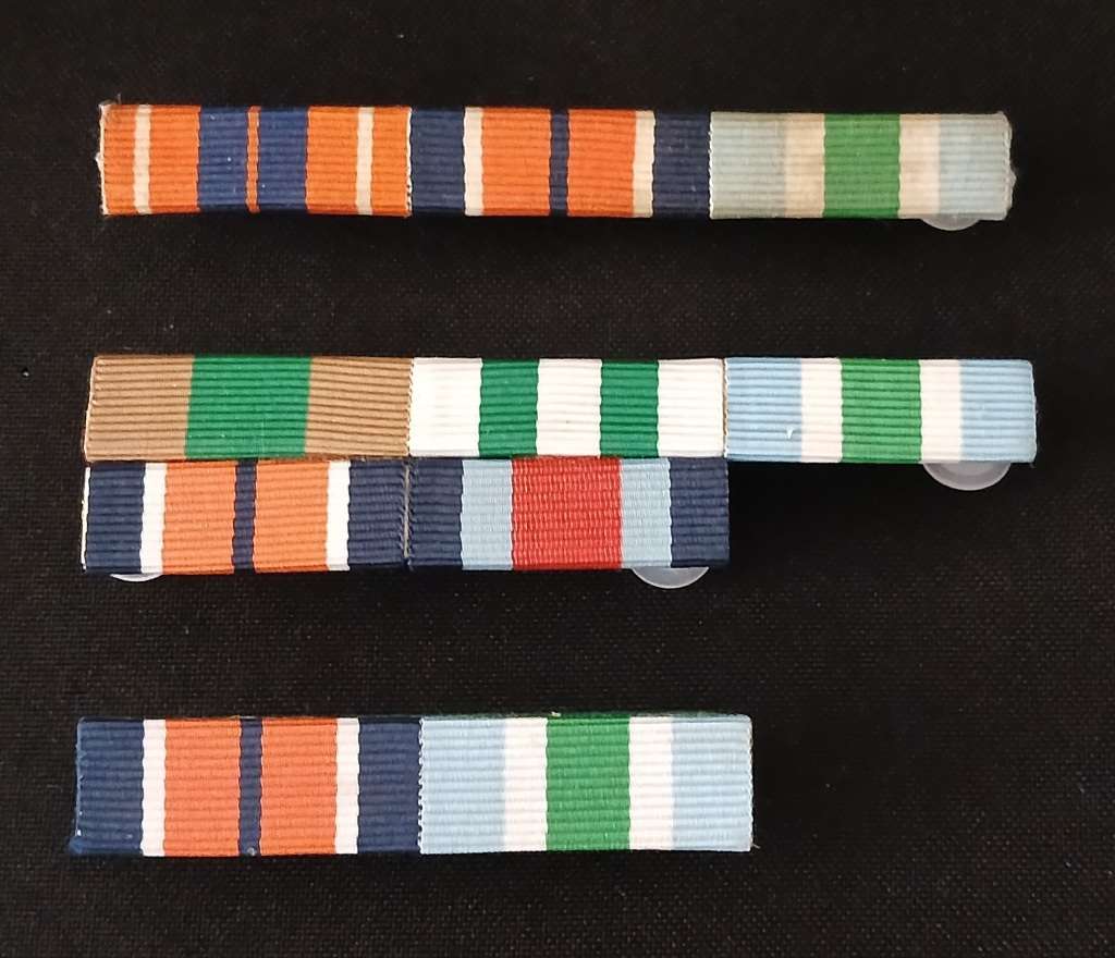 SADF MEDAL BARS    ( ONE BID FOR THE LOT )                       K8