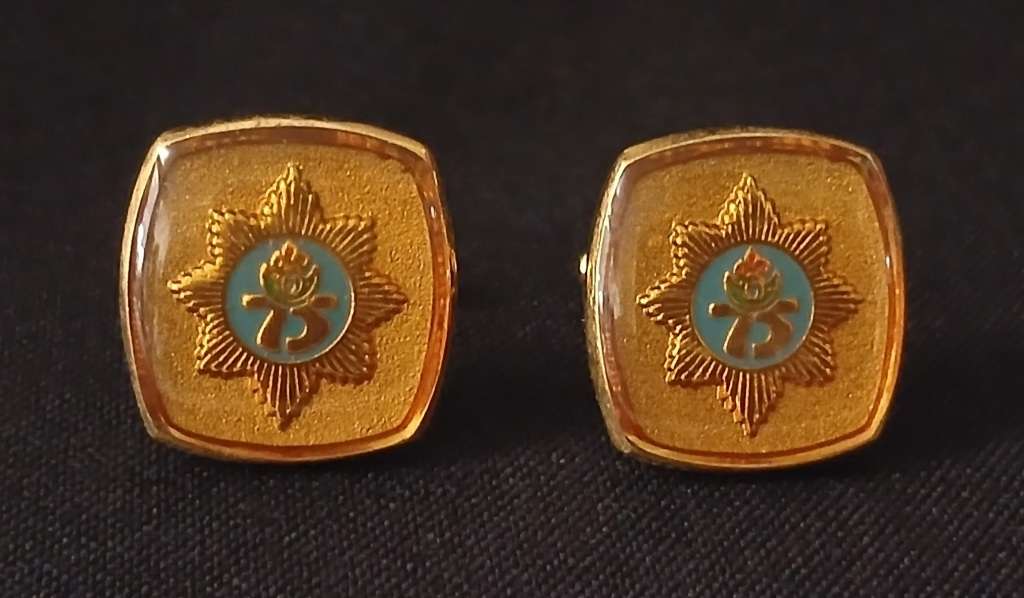 Old SA Police 75th Anniversary Insignia Cufflinks                          R53