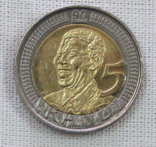 Mandela 2008 Birthdaty R5 circulated - F