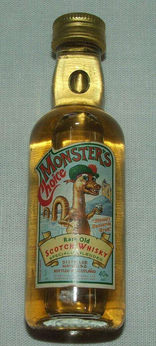 Monster's Choice Rare Old Scotch Whisky 5cl 40%vol Scotland