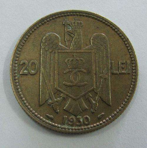 1930 Romania 20 Lei - EF
